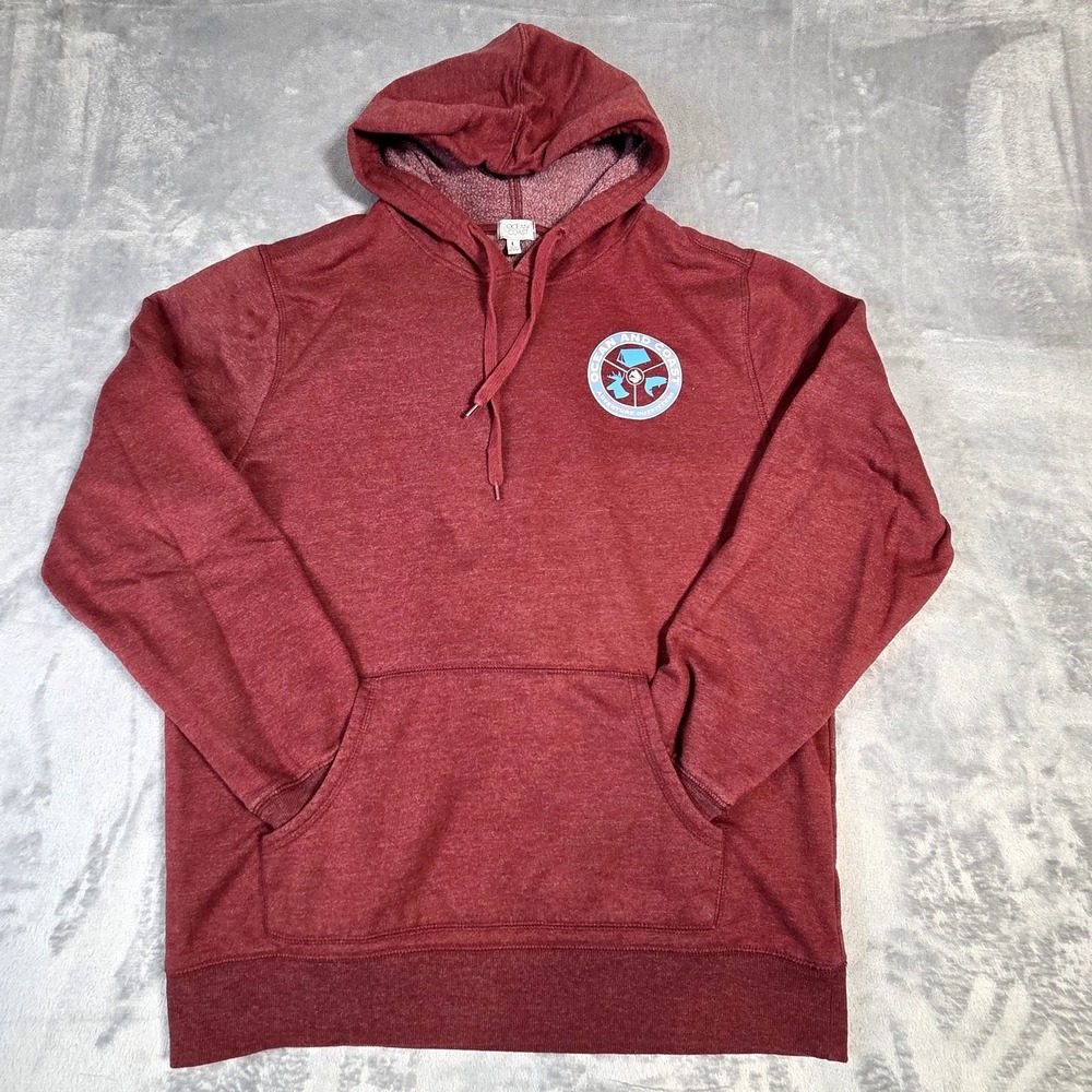 Ocean & Coast‎ Burgundy Hoodie size Large